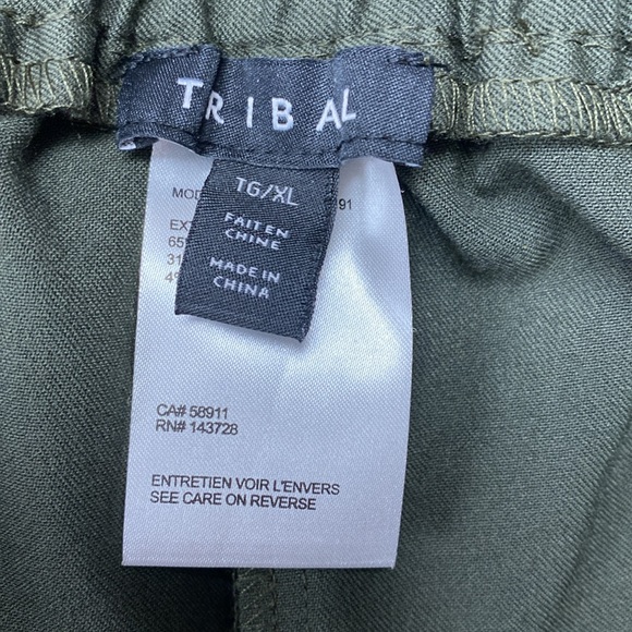 Tribal Stitch Fix Pull-On Wide Leg Pant NWT Size XL/16 - Picture 10 of 12